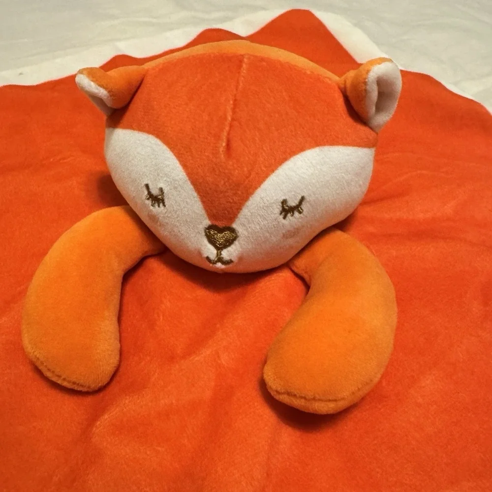 Snuggle Blanket Halloween Cobija Kate Milo Security Lovey Fox Fall Pumpkin